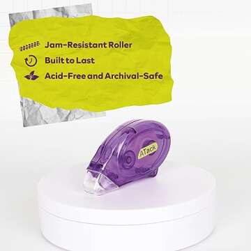 ATack Double Sided Tape Adhesive Roller for Crafts