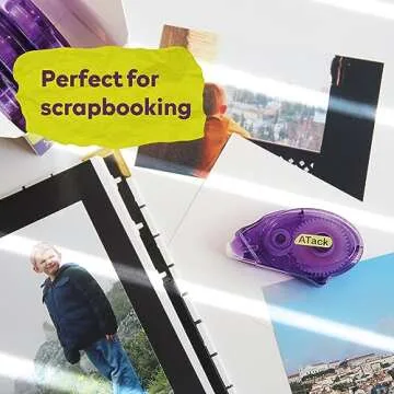 ATack Double Sided Tape Adhesive Roller for Crafts