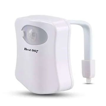 Best Light Motion Activated Toilet Night Light Plastic Toilet Nightlight