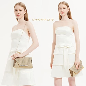 AO ALI VICTORY Glitter Clutch for Weddings & Parties