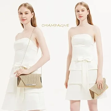 AO ALI VICTORY Glitter Clutch for Weddings & Parties