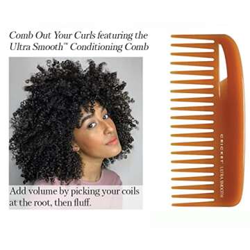 Cricket Ultra Smooth Hair Conditioning Rake Comb