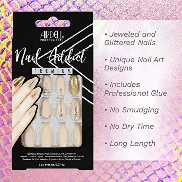 Stunning Ardell Premium Ombre Nude Press On Nail Set