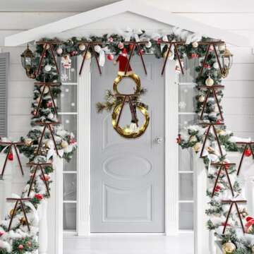 Elegant DIYDEC Velvet Christmas Bows 24PCS for Holiday Decor