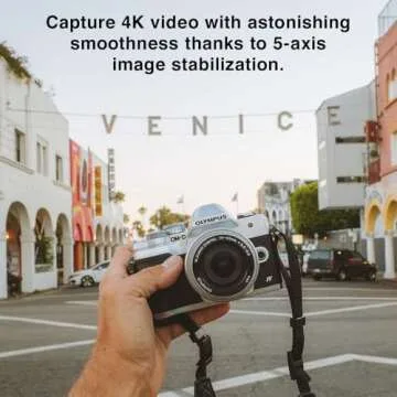 Olympus E-M10 Mark IV 20MP Compact Camera with 4K Video