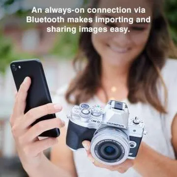 Olympus E-M10 Mark IV 20MP Compact Camera with 4K Video