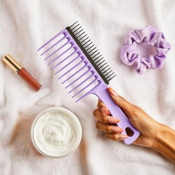 Tangle Teezer Wide Tooth Comb for Curly Hair Detangling