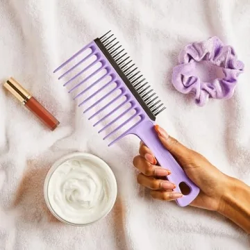 Tangle Teezer Wide Tooth Comb for Curly Hair Detangling