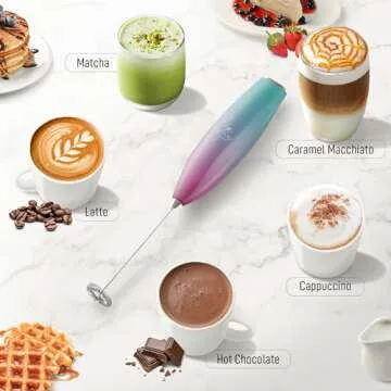 Zulay Powerful Milk Frother - Fast, Durable, and Easy to Use