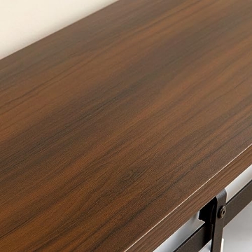 GAZHOME Farmhouse Entryway Table with Sliding Barn Doors