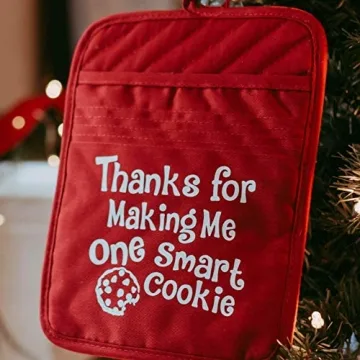 Cute Teacher Potholder Gift Set - Appreciation Present