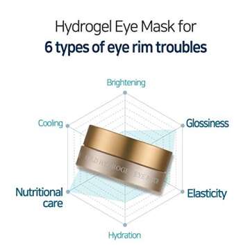 Petitfee Gold Hydrogel Eye Patch, 60 Patches