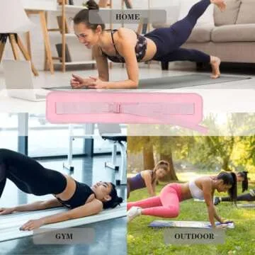 Hip Thrust Belt - Ann Bully Comfortable Design for Weights