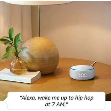 Echo Dot Smart Speaker with Clock - 3rd Gen Sandstone