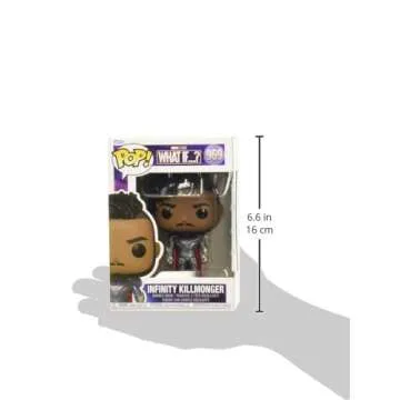 Funko POP Marvel: What If? - Infinity Killmonger,Multicolor