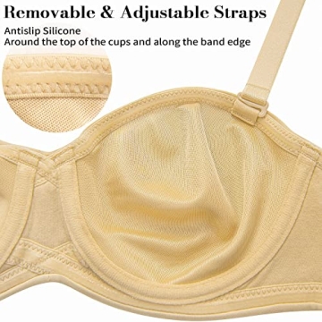 Wingslove Women's Seamless Minimizer Underwire Bra - 44C