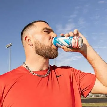 A SHOC Accelerator Rocket Pop, 12-Fluid Ounce Can, Athlete Approved Energy, Zero Sugar, Natural Ingredients, Pack of 12