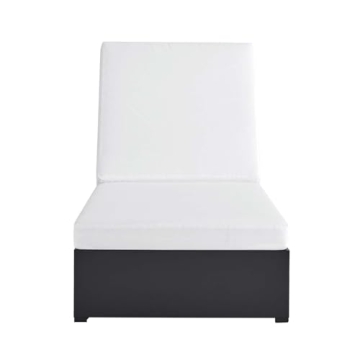 Modway Tahoe Outdoor Chaise Lounge with Weather-Resistant Cushions