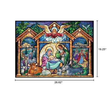 Advent Calendar Puzzle Nativity Scene 1000 Pieces