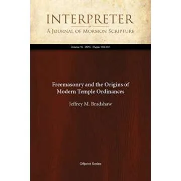 Freemasonry and the Origins of Modern Temple Ordinances: Unraveling Sacred Traditions