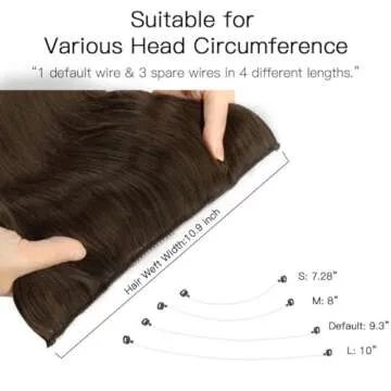 HOTBANANA Wire Hair Extensions for Effortless Glamour