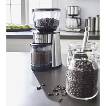 Mr. Coffee Automatic Burr Mill Grinder with 18 Custom Settings