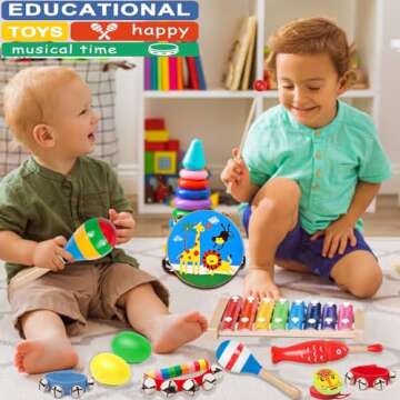 Toddler Musical Instruments Set for Fun Music Learning