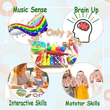 Toddler Musical Instruments Set for Fun Music Learning
