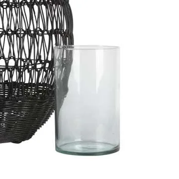 Bloomingville Rattan Lantern for Indoor and Outdoor Use