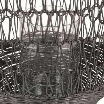 Bloomingville Rattan Lantern for Indoor and Outdoor Use