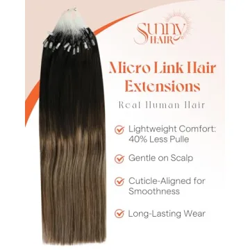 Sunny Hair Micro Hair Extensions for Effortless Glamour