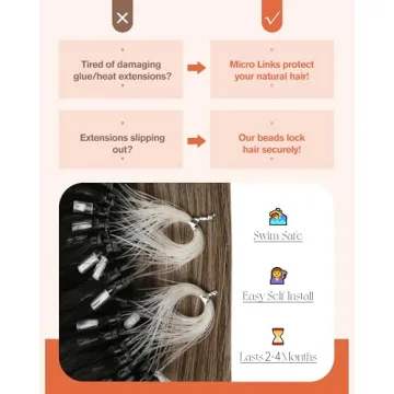 Sunny Hair Micro Hair Extensions for Effortless Glamour