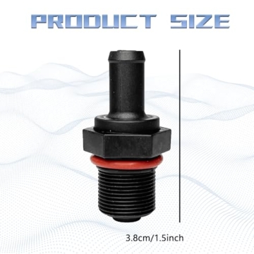 QBOONPT PCV Valve for Car, Automobile PCV One-way Check Valve Replacement 267402G000 26740-2G000, Positive Crankcase Ventilation Control Valve Compatible with Hyundai Elantra Sonata JAC Chery Nissan