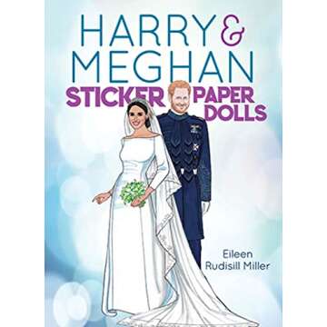 Harry & Meghan Sticker Paper Dolls (Dover Little Activity Books: People)