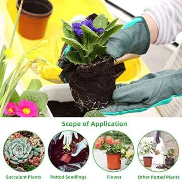 TDHDIKE 100 pcs 4" Plastic Nursery Pots for Seedlings