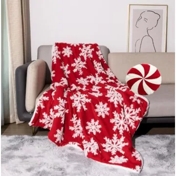 Charming Eoieov Christmas Candy Throw Pillow for Decor