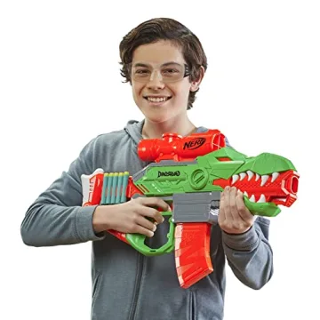 NERF DinoSquad Rex-Rampage Motorized Dart Blaster T-Rex