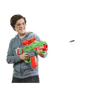 NERF DinoSquad Rex-Rampage Motorized Dart Blaster T-Rex