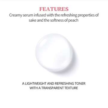 SKINFOOD Peach Sake Toner for Oily Skin and Pores