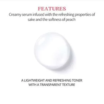 SKINFOOD Peach Sake Toner for Oily Skin and Pores