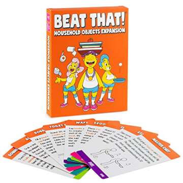 Gutter Games Beat That! Game Household Objects Expansion [Family Party Game for Kids & Adults]