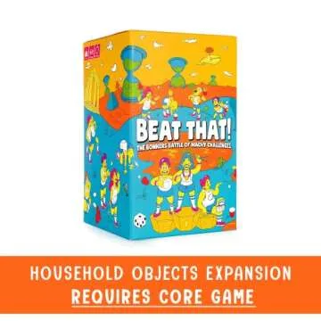 Gutter Games Beat That! Game Household Objects Expansion [Family Party Game for Kids & Adults]