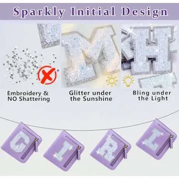 COSHAYSOO Initial RFID Wallet Small Birthday Easter Stocking Stuffer Gifts Idea for Her Flower Girls Bridesmaids Bachelorette Wedding Anniversary Party Favor Personalized Presents Purple E