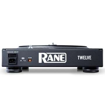 Rane Twelve MIDI Control Turntable for Authentic DJ Experience