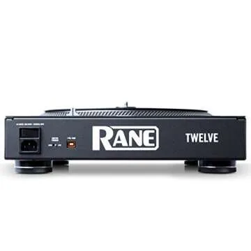 Rane Twelve MIDI Control Turntable for Authentic DJ Experience