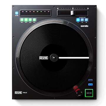 Rane Twelve MIDI Control Turntable for Authentic DJ Experience
