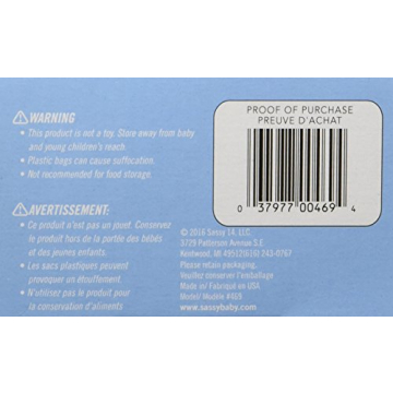 Sassy Baby Disposable Diaper Sacks - 200 Count for Easy Disposal