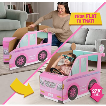 Pop2Play Barbie Camper for Indoor Pretend Play