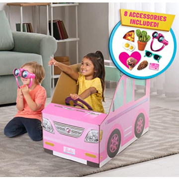 Pop2Play Barbie Camper for Indoor Pretend Play