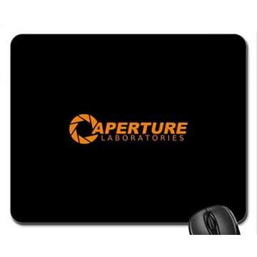 Mouse Pad Aperture Science Stylish and Functional